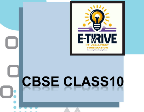 CBSE CLASS 10